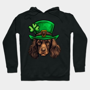 Funny St Patricks Day Boykin Spaniel Hoodie